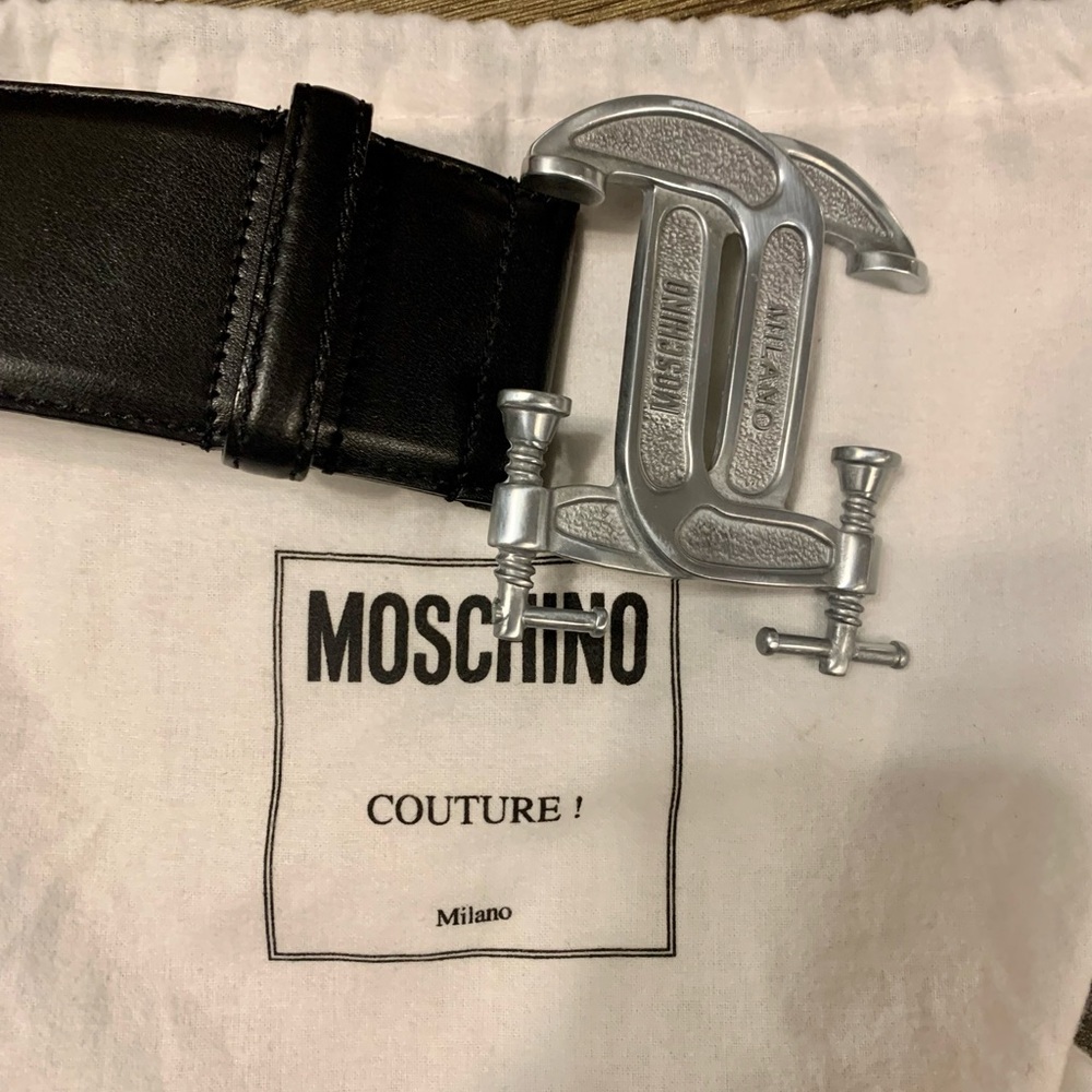 NWOT Moschino Couture Faucet Belt